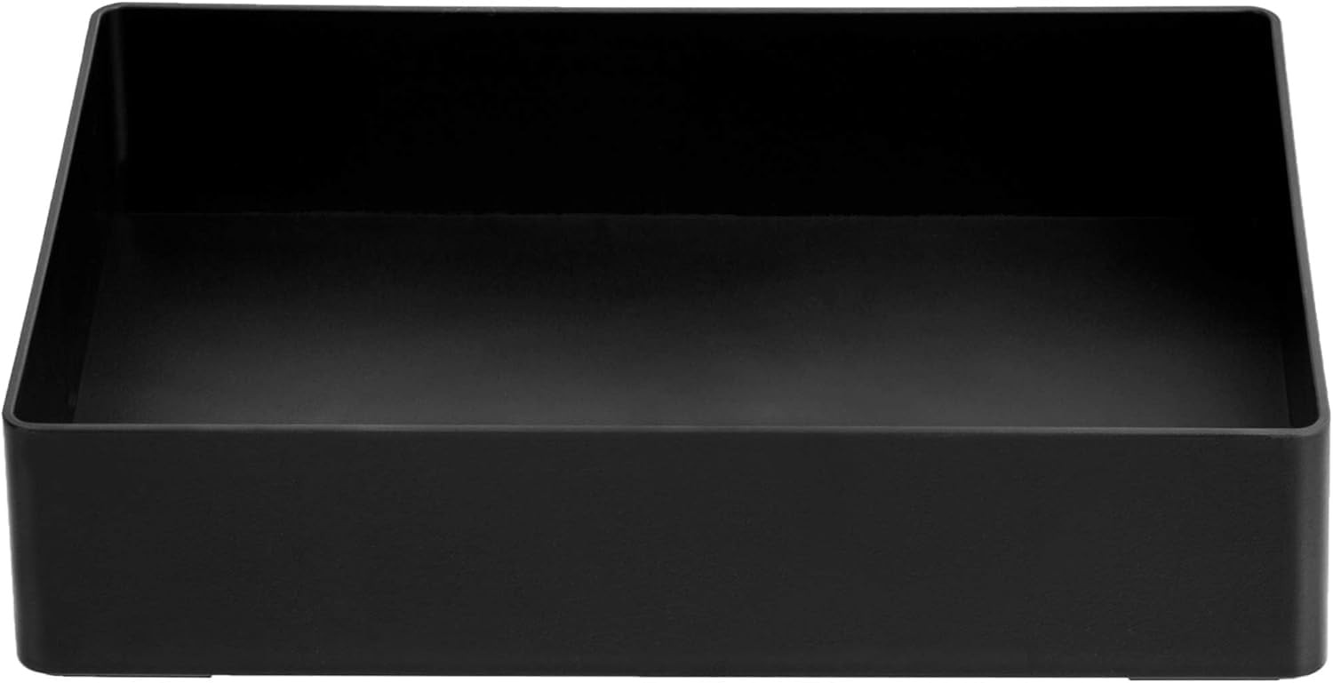 Rectangular Plastic Desk Organizer with Storage Trays, Accessory Tray for Office