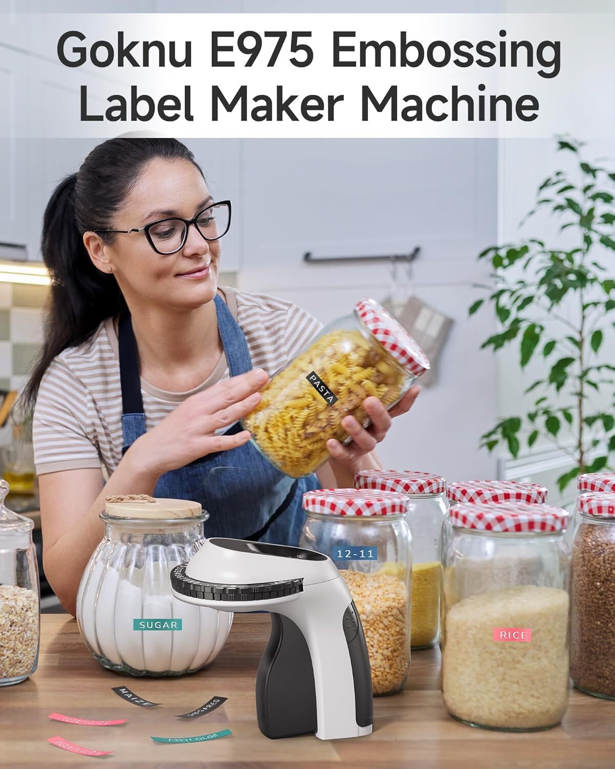 Dymo Omega Label Maker Embossing with 6PK Label Tapes 9mm Dymo Junior Embosser