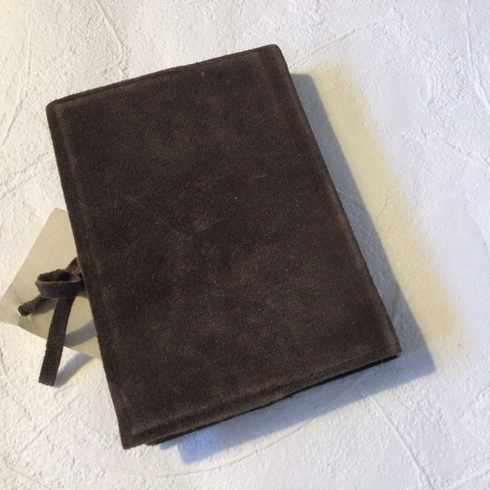 Leather / Suede Journal Handmade Travel Notebook – Brown Sz 6 x 4” – Made Canada