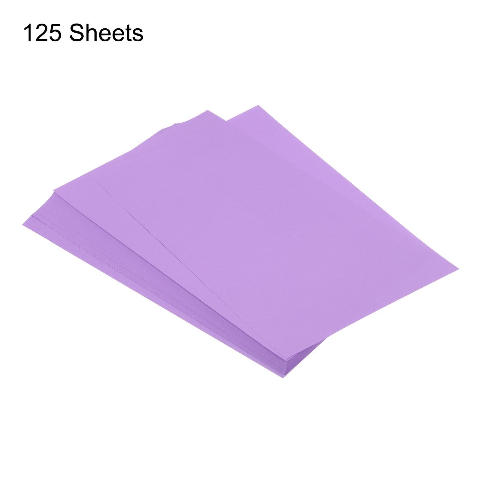 125 Sheets A4 Colored Print Copy Paper 8.5×11″ Origami Paper Light Purple