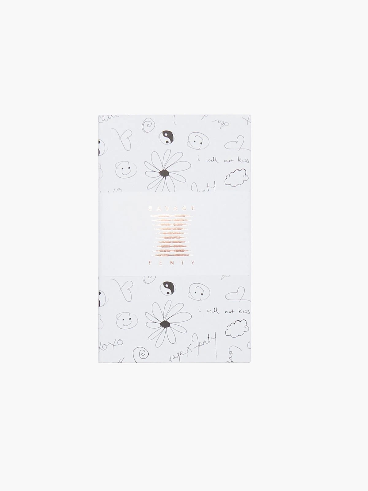 Savage X Fenty Basic Dear Diary Journal JL3 Bad Girl Doodle Hard Cover