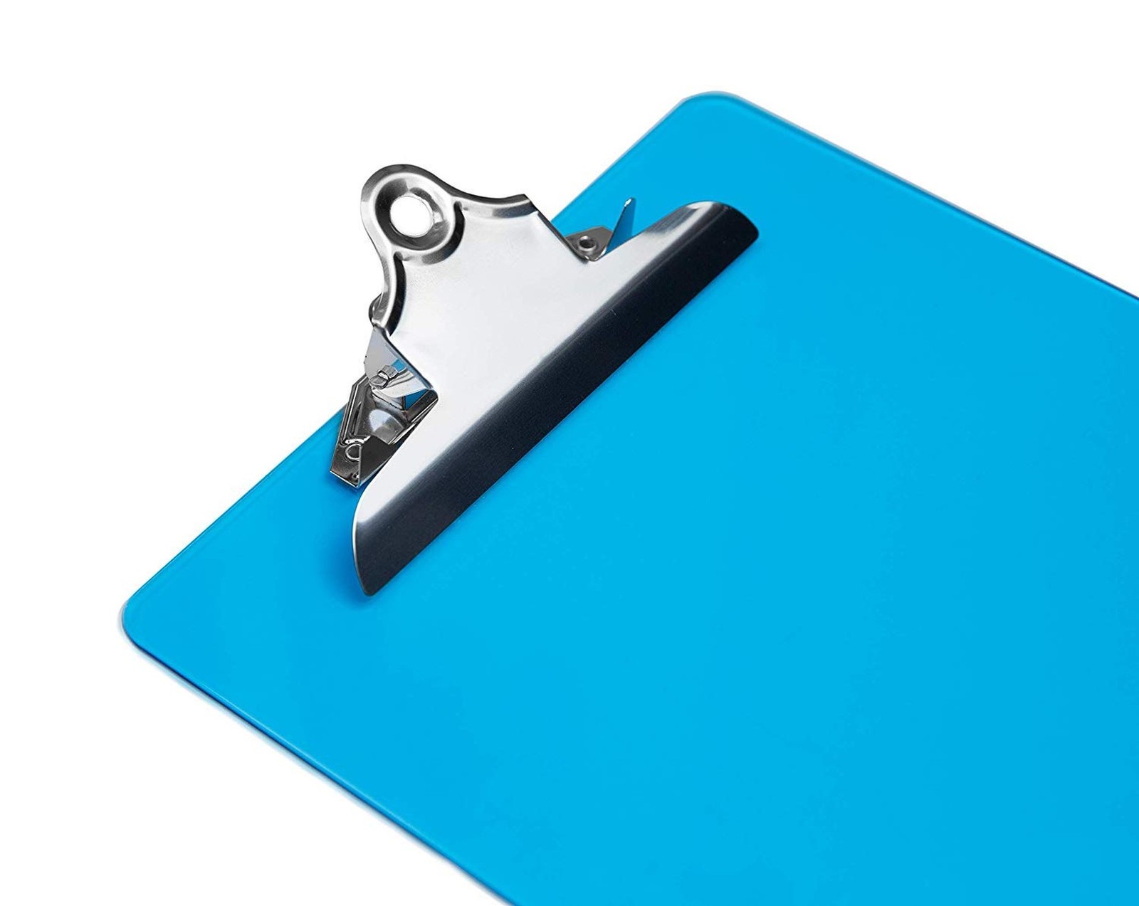 Plastic Clipboards with Butterfly Clip Set of 6-12.5 x 9 Inch Multi Color Pla…
