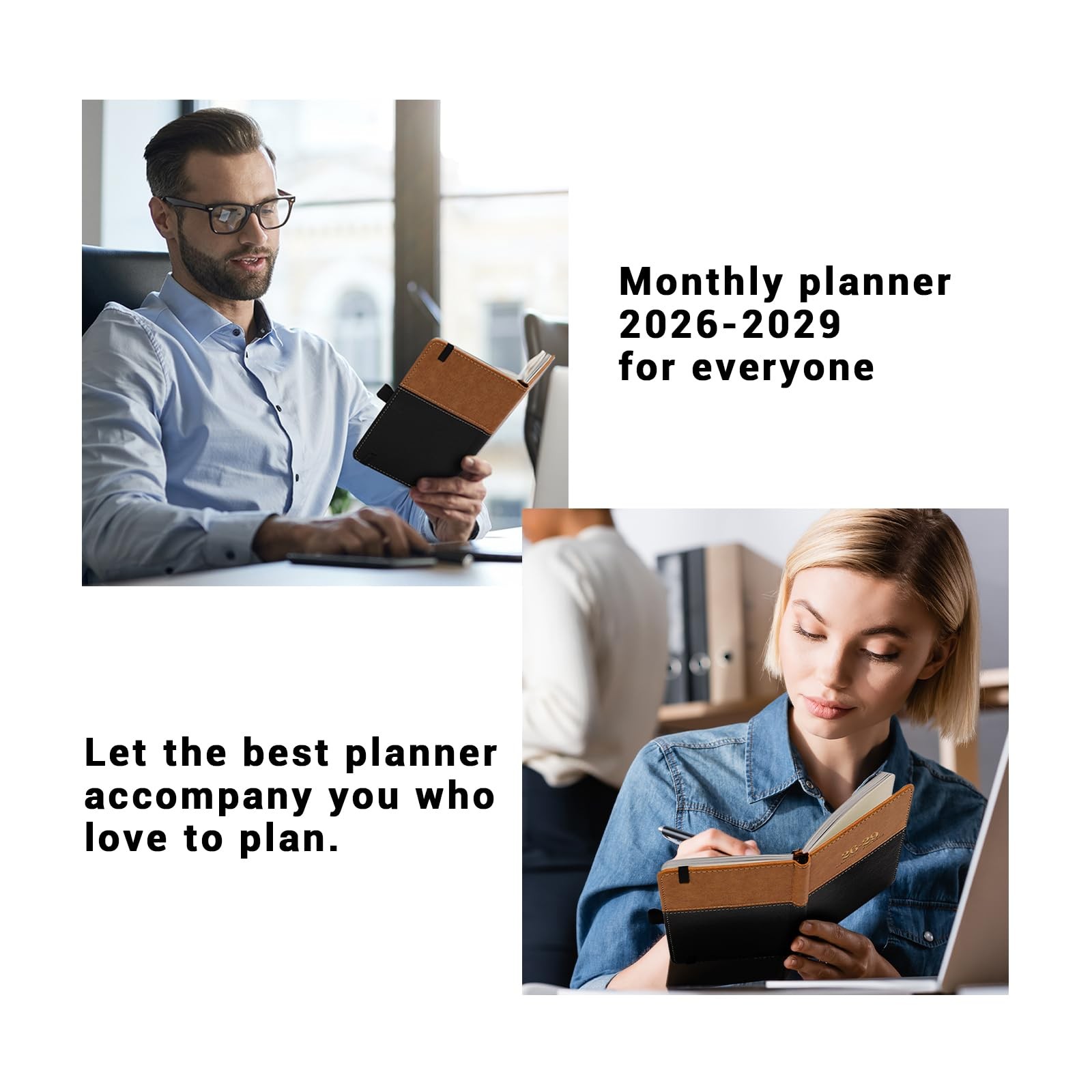 2026-2029 Pocket Calendar/Planner – 3 Year Monthly Pocket Calendar 2026-2029,…