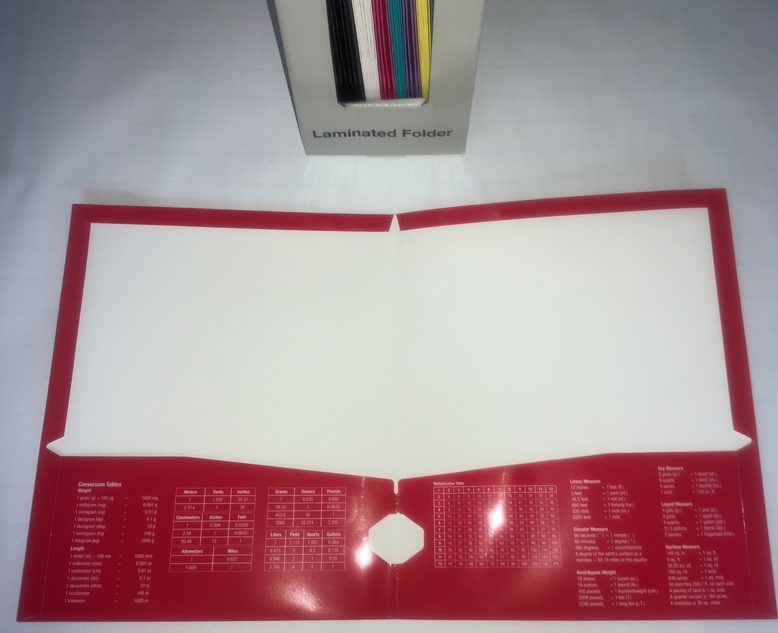 Office Depot Brand, 2 Pocket Glossy Laminated Folder, Box of 48