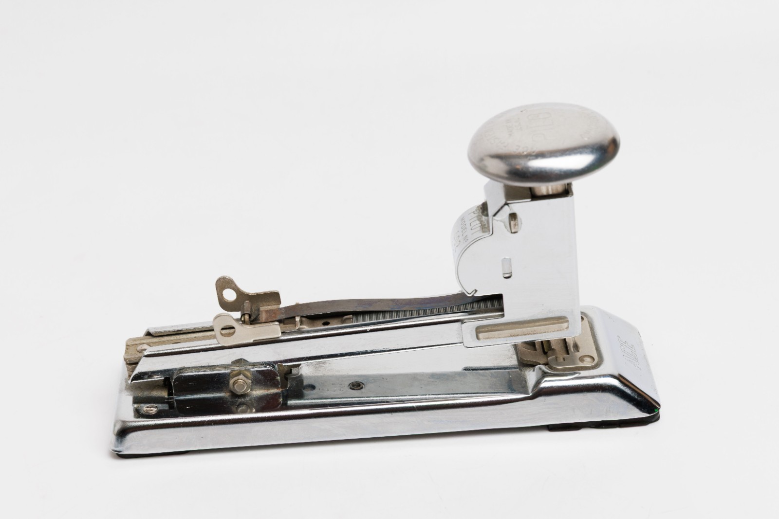 Vintage Model 402 Pilot Stapler Ace Fastener Corp Chicago Illinois Working