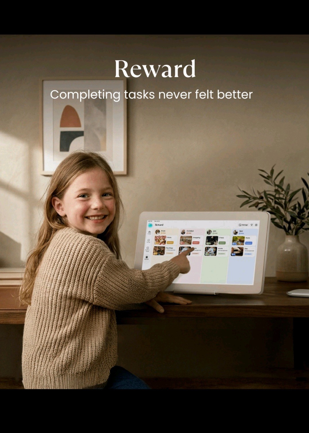 Cozyla Calendar+ Go – 15.6” Smart Family Calendar Display – Works Great