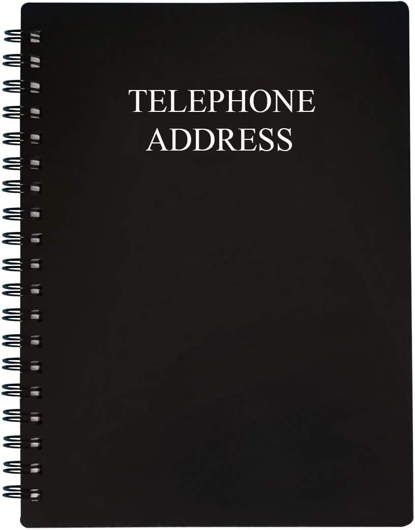 Elegant 5×7 Inch Address & Birthday Book, 120 Pages with Durable Soft Cover