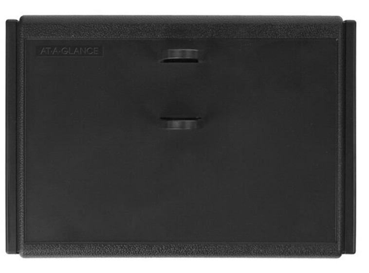 AT-A-GLANCE Loose-Leaf Desk Calendar Base, 19 Style, Holds 3-1/2″ x 3-3/4″ Page