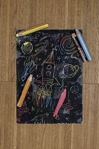 2 Pack Woody 3In1 Jumbo Multi Talented Colored Pencils Black White Crayon