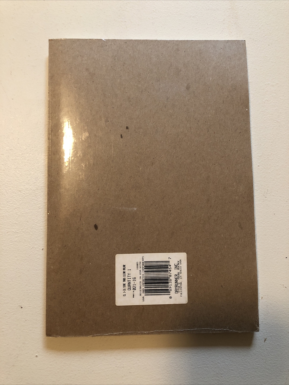 Day Runner 1-31 Tabs, 3 Ring, Size 8 x 6 #021-16 New/Sealed