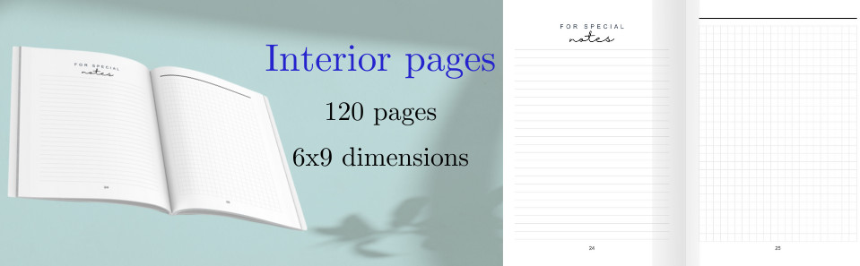 Fusion Notebook Paperback Gridded & Ruled 120-pages