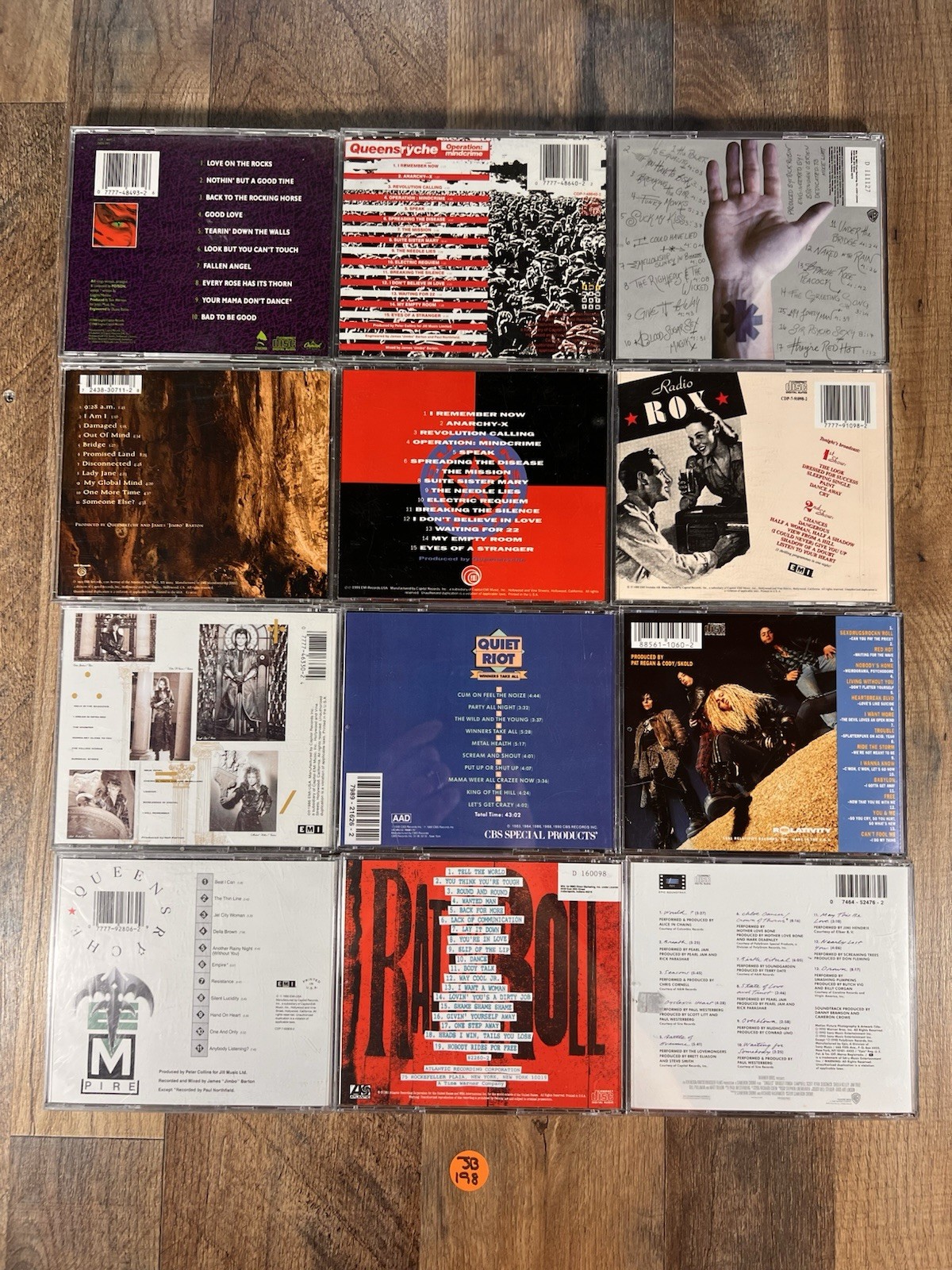 CD Assorted Music Cases Lot Of 90 Contains Sleeves See Description #JB198