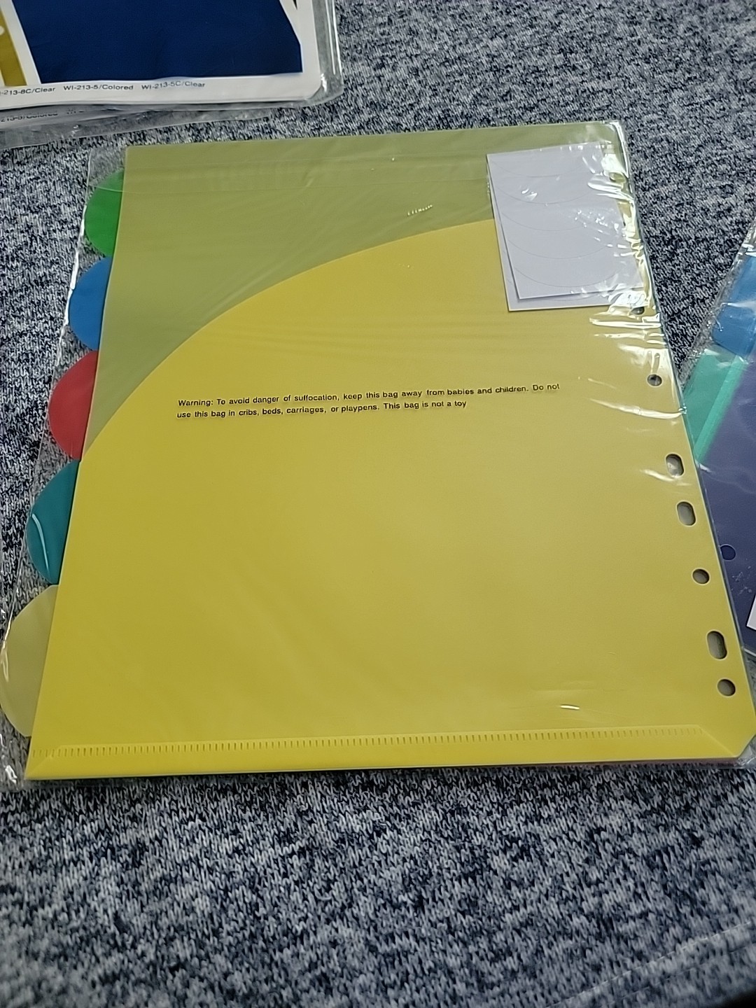 Assorted~Ready Index Dividers/Mixed Lot Of 9. New