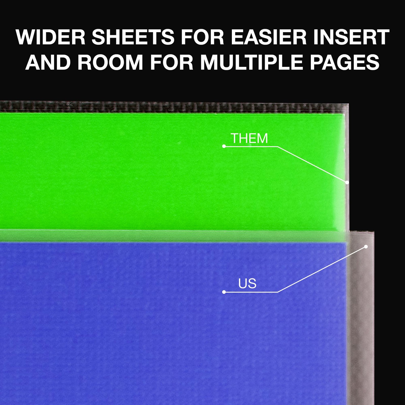 Samsill Sheet Protectors, Acid Free & Archival Safe, 8.5 x 11 Inches, Load