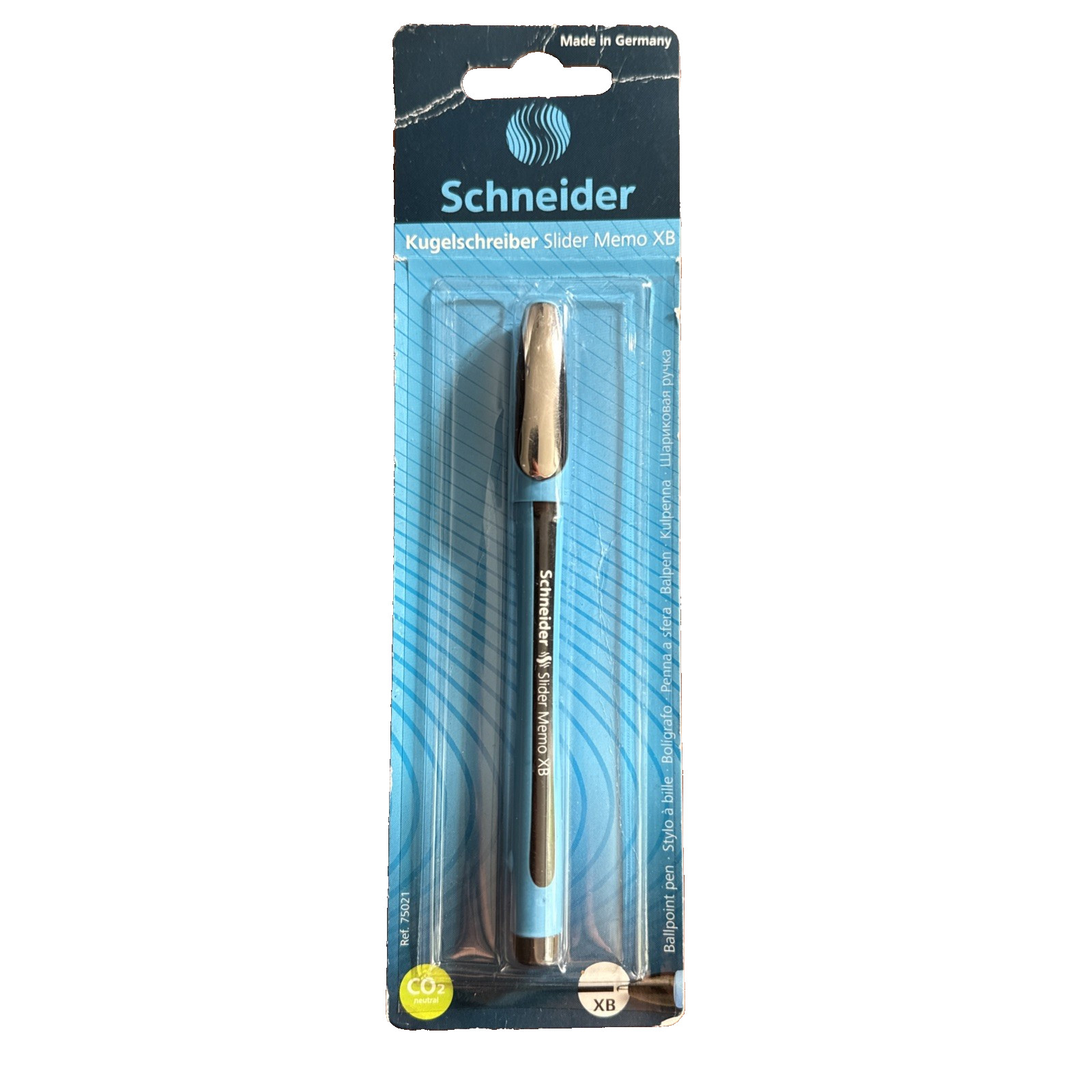 Schneider Slider Memo XB Ballpoint Pen Black Ink German Made New