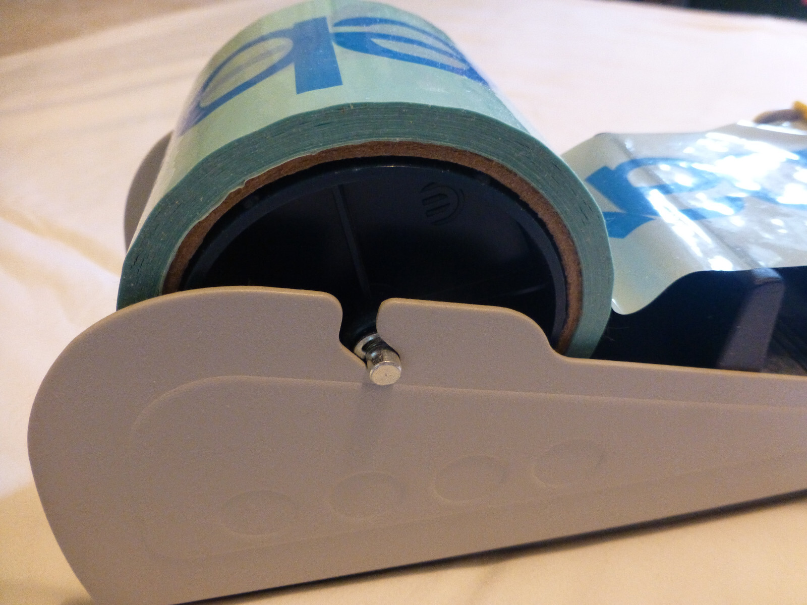 Excell Tape Dispenser 3 inch with Partial Blue eBay Tape Roll