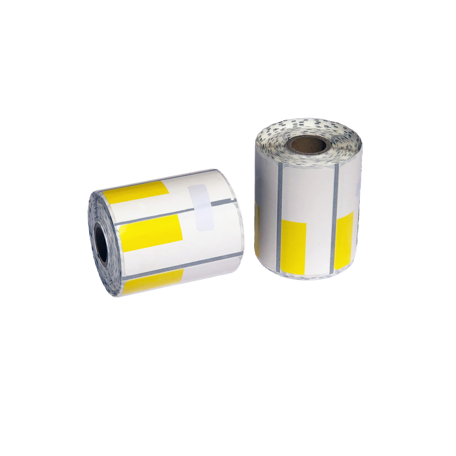 Zebra 2 5/8 x 1 1/8 POLYPRO 4000D Yellow Price tag, 500Label/Roll, 24Roll/Box