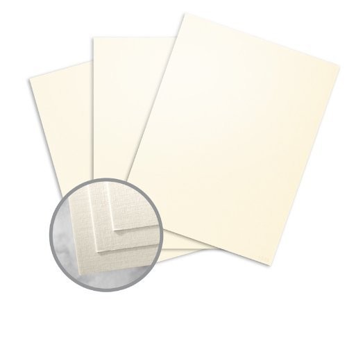 CLASSIC Linen Pearl Card Stock – 8.5 x 11 in 84 lb Cover, 250/Pack