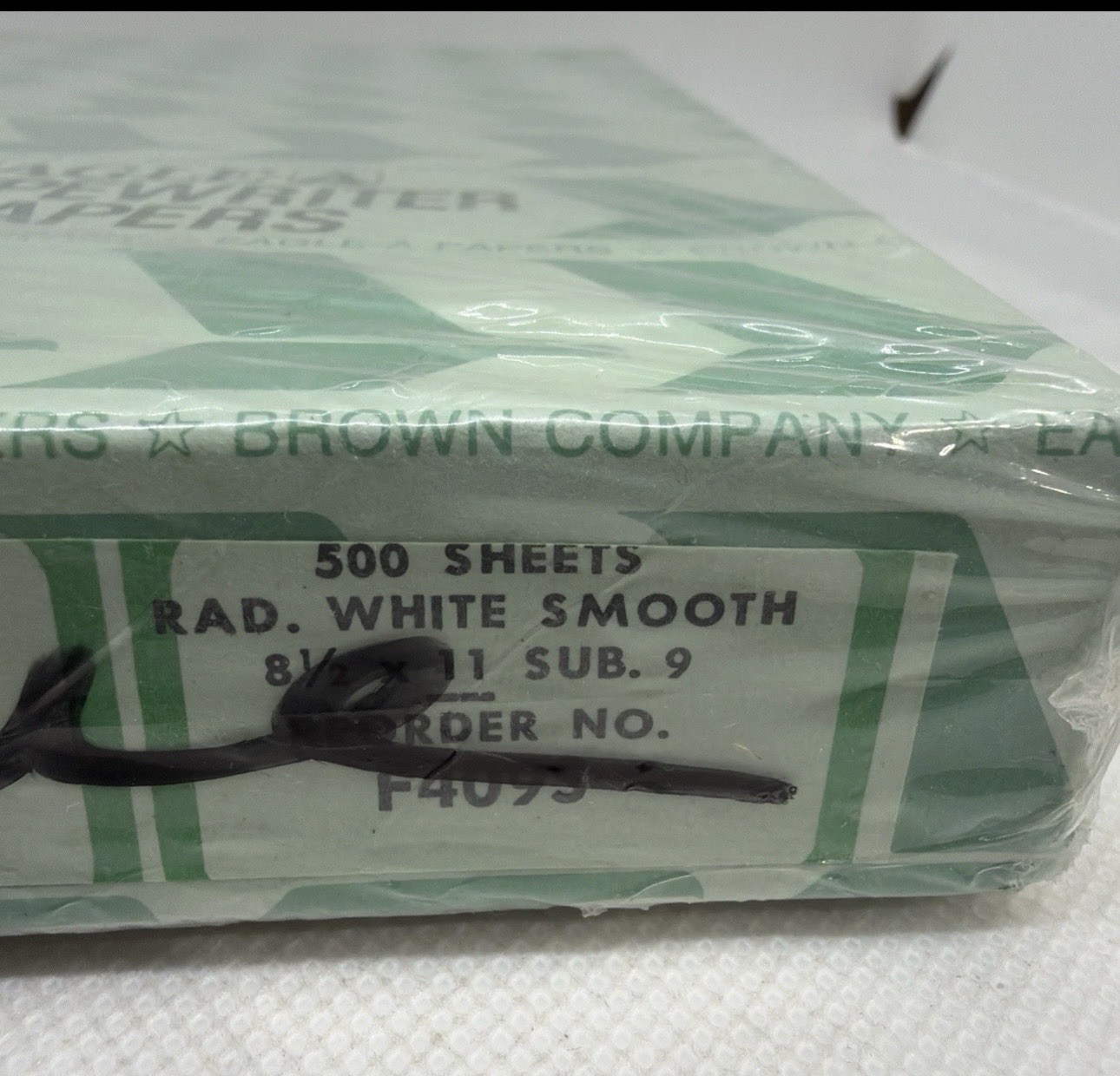 Vintage Eagle-A Typing Paper Typewriter Onion Skin F4095 8.5×11 500 sheets OLD