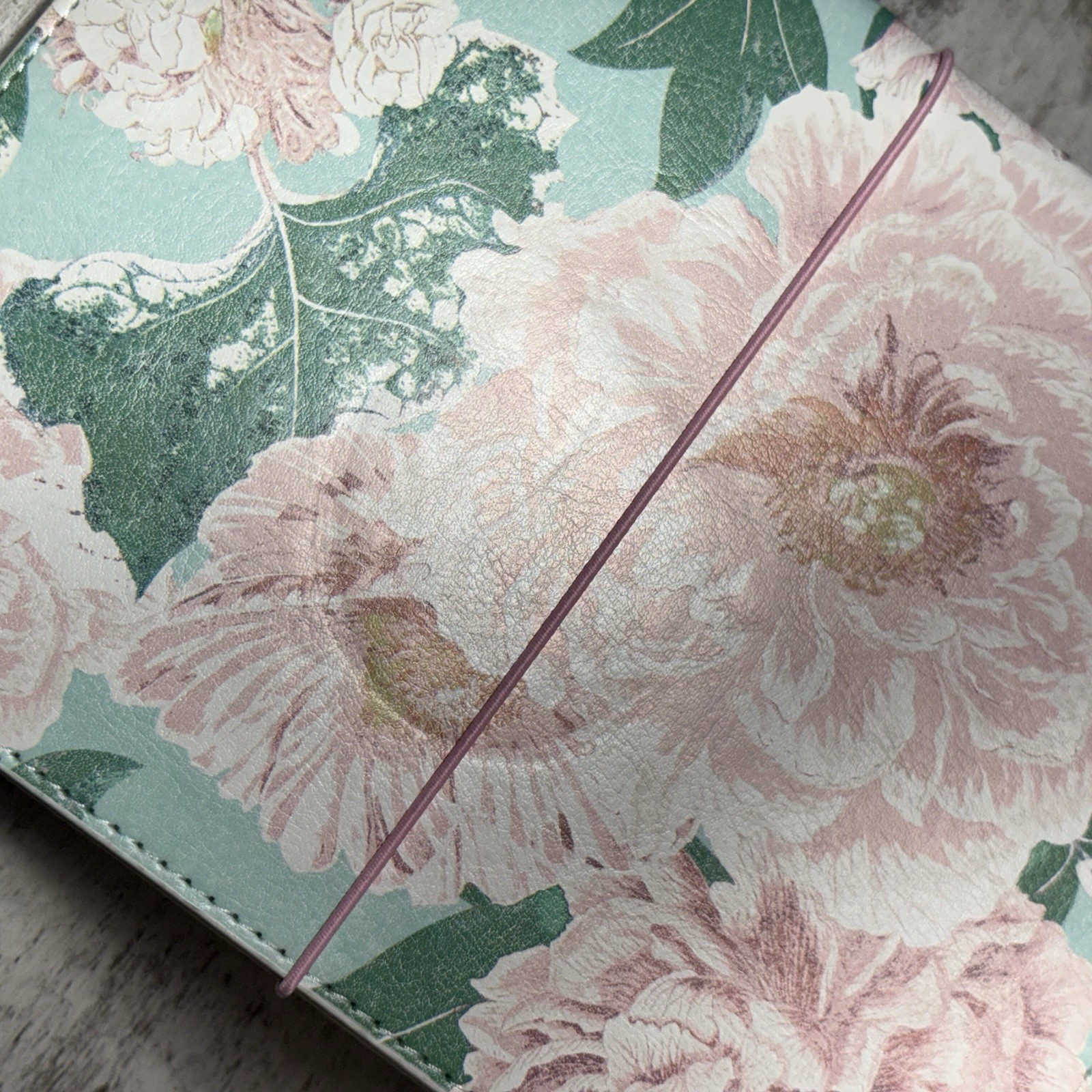 Unbranded Assorted Florals, Cactus Inside Journal Cover Pink, Green 6 1/2″x8″