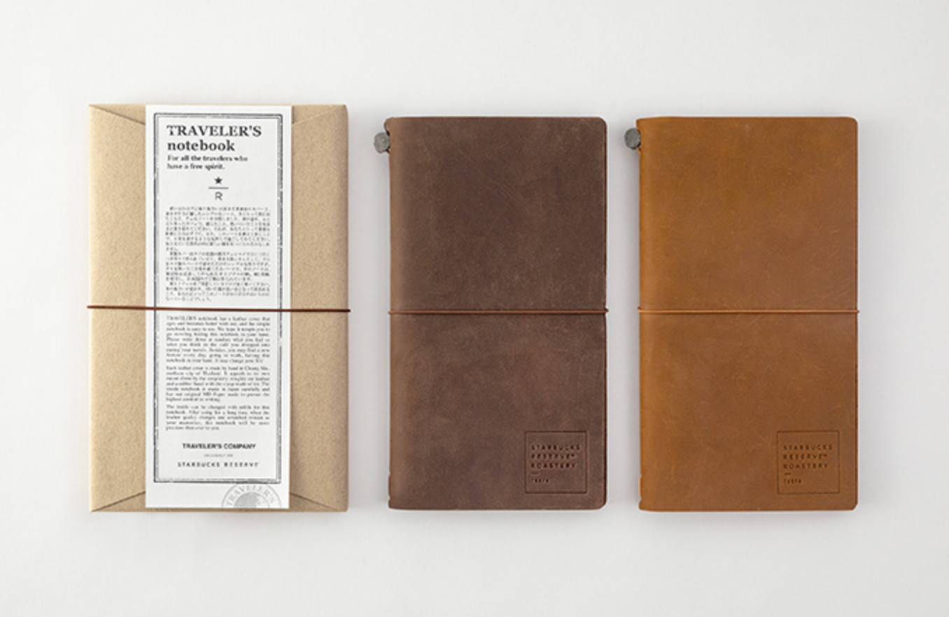 Starbucks Reserve Roastery Tokyo Traveler’s Notebook Brown Tokyo Exclusive