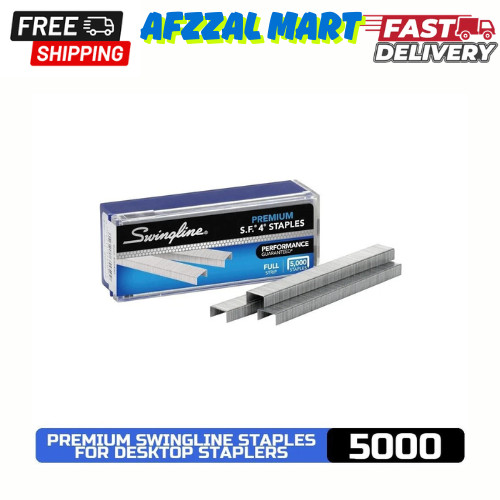 Swingline Staples, S.F. 4, Premium Staples for Desktop Staplers, 1/4″ Length, 21