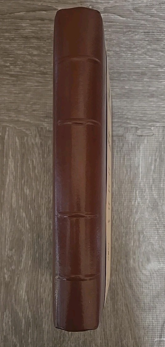 Gallery Leather Desk Address Book Handcrafted Bonded Leather 9″x7″ Made In USA