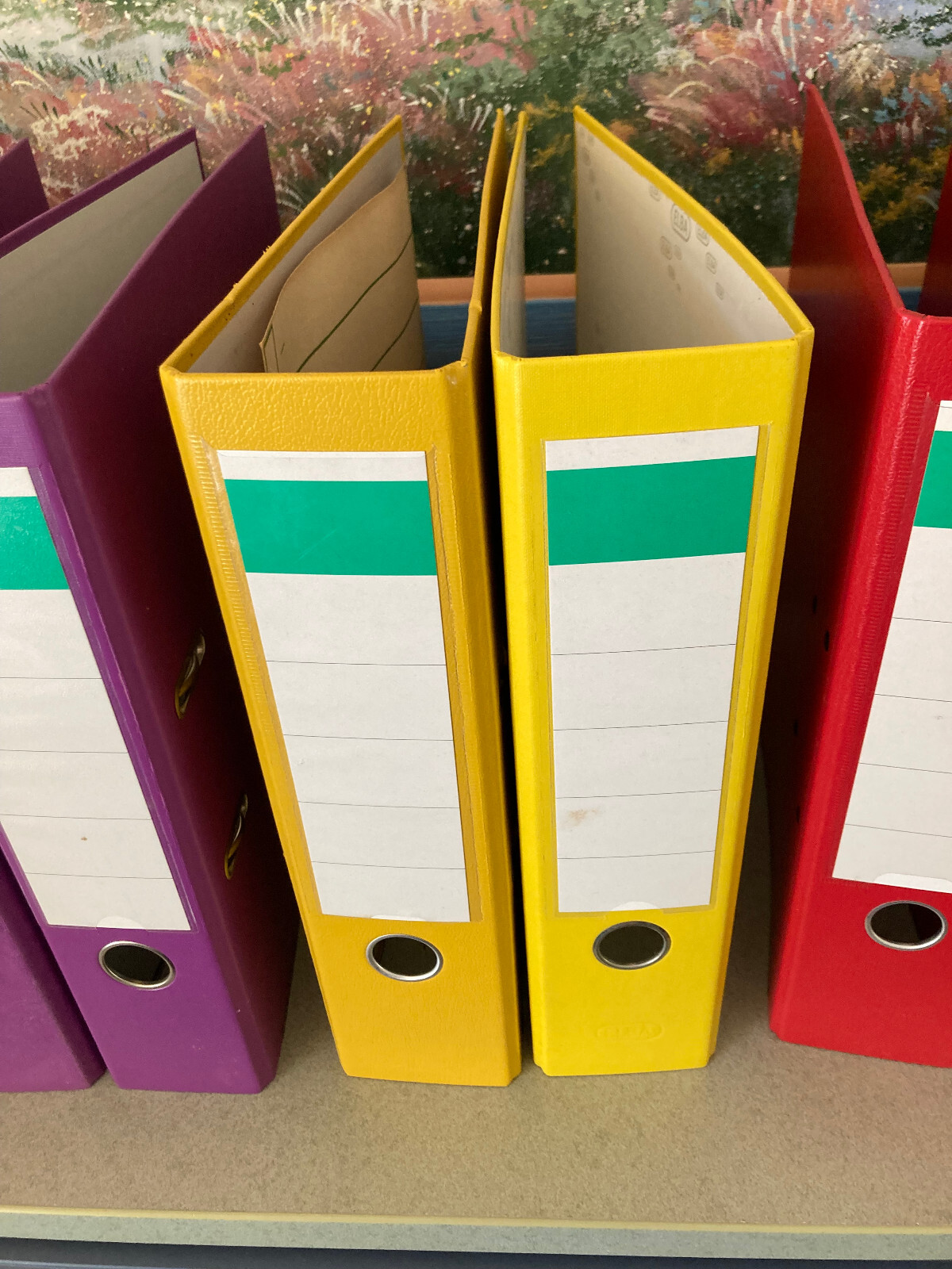 Leitz Binder 50mm A4 Spine 180 Degree Plastic Lever Arch File – red
