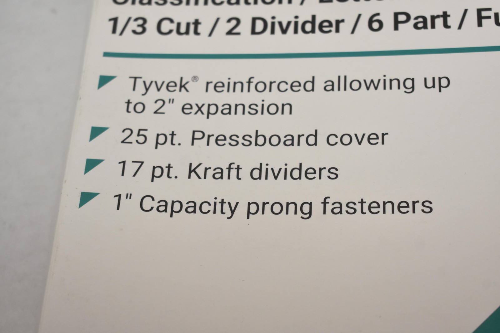 SKILCRAFT Classification Folders Letter Size Earth Red 10 PK Full Top Tab USA