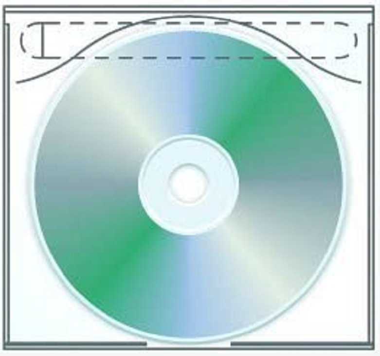 100 pcs NEW Univenture Tamper Resistant Adhesive CD DVD Sleeve 27094 FREE SHIP