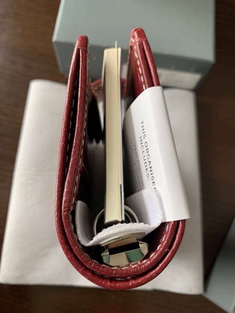 NEW Filofax System Planner Mini 5 Size Malden Burgundy Authentic