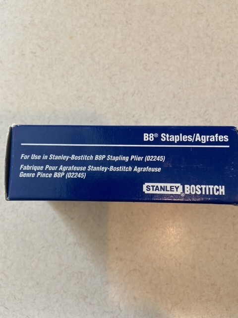 Stanley Bostitch B8 Staples (5000)- 3/8″