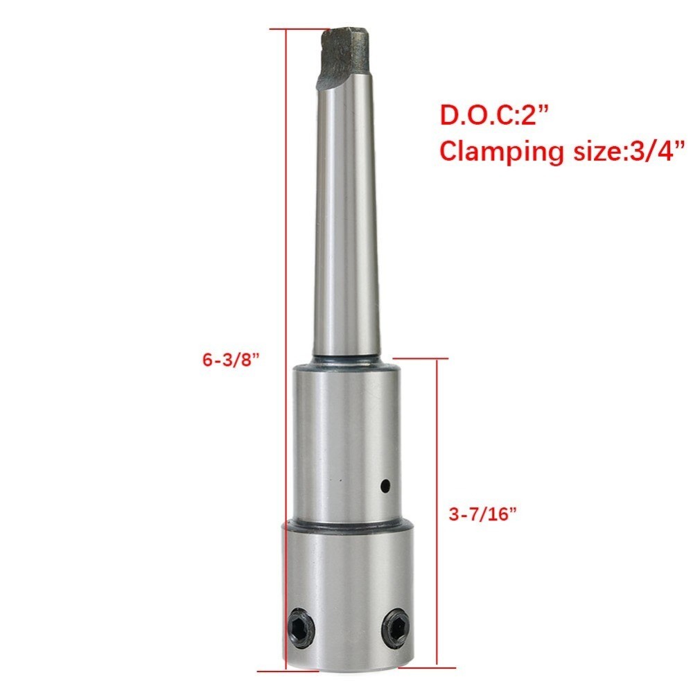 19mm MT 2-3/4″Weldon Holder Rota Broach-Annular Cutter Adaptor, for