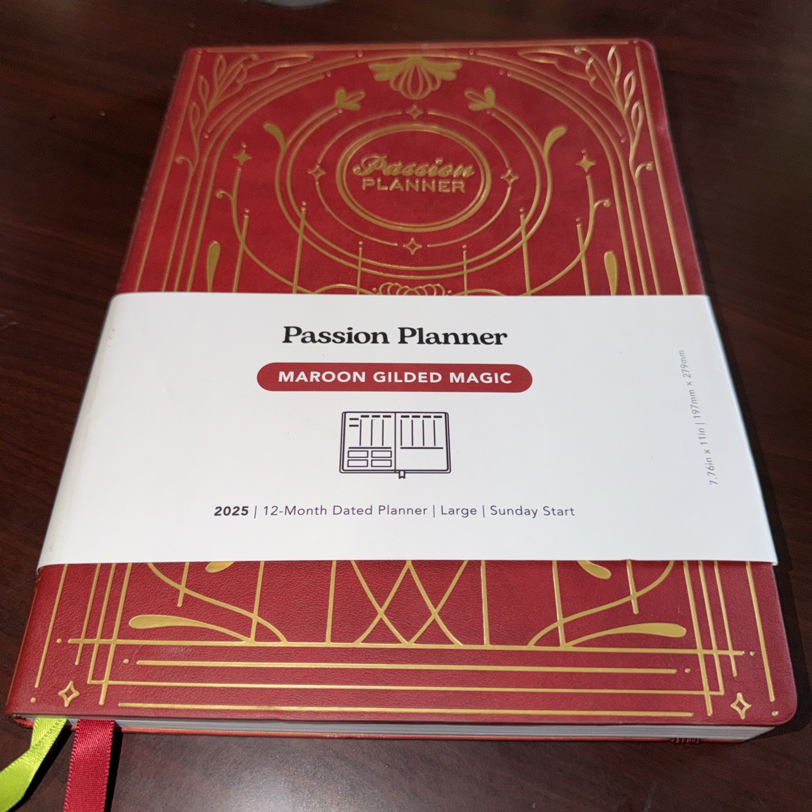 Passion Planner 2026 Cosmic Charm Weekly Dated Medium Monday Start