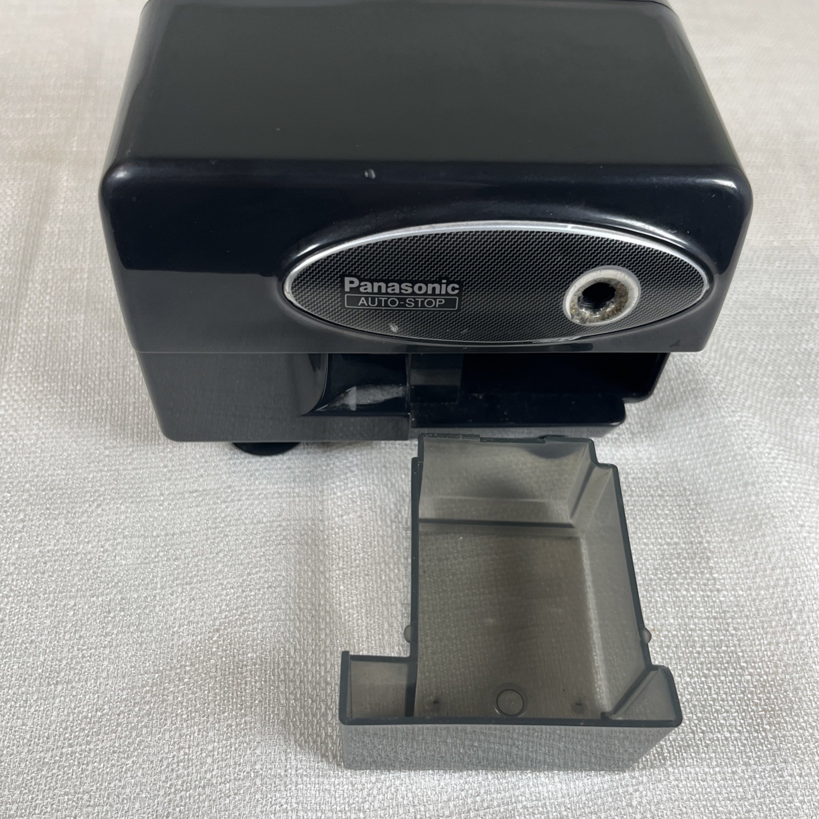 Panasonic KP-310 Auto-Stop Electric Pencil Sharpener Black Tested Works Well