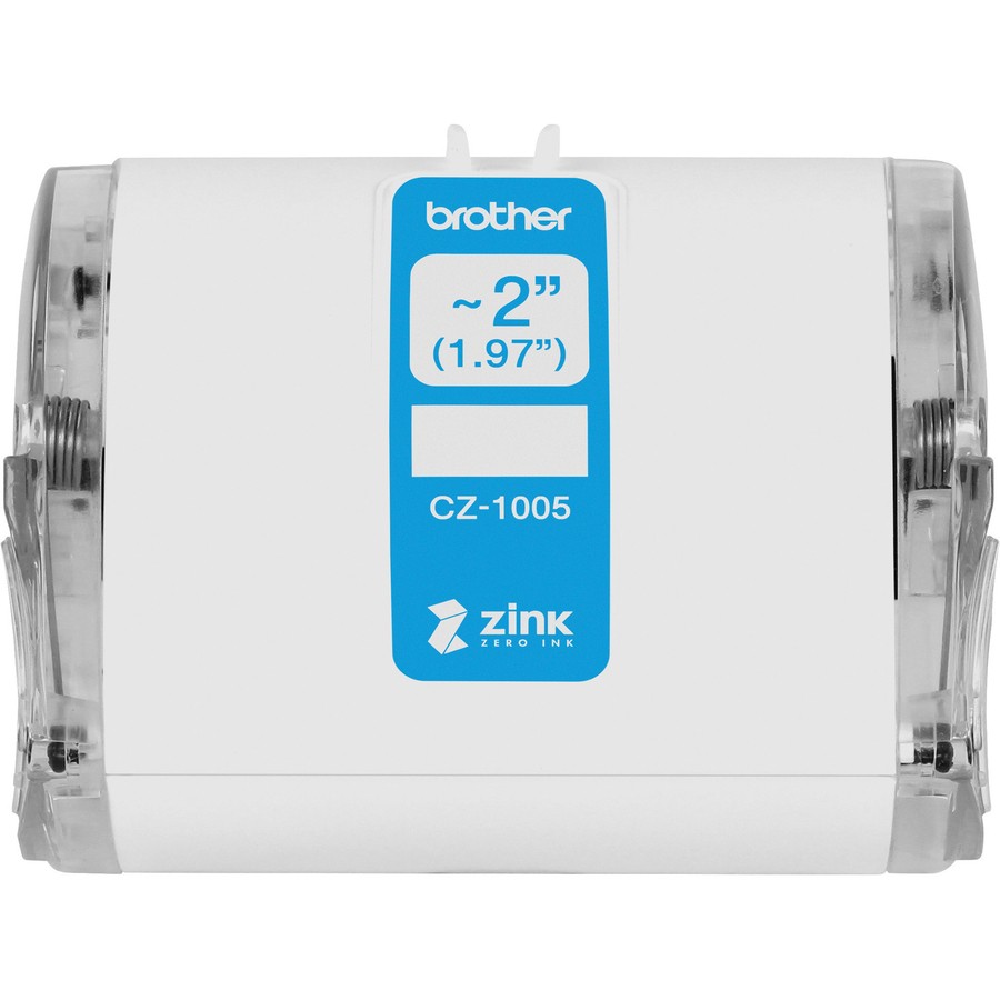 Brother CZ1005 50mm x 16.4ft ZINK Label Roll White