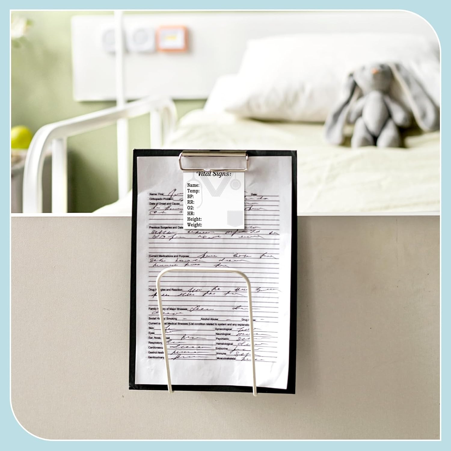 24 Pads 720 Sheets Nurse Sticky Notes for Vital Signs Nurses Week Gifts Daily Mo