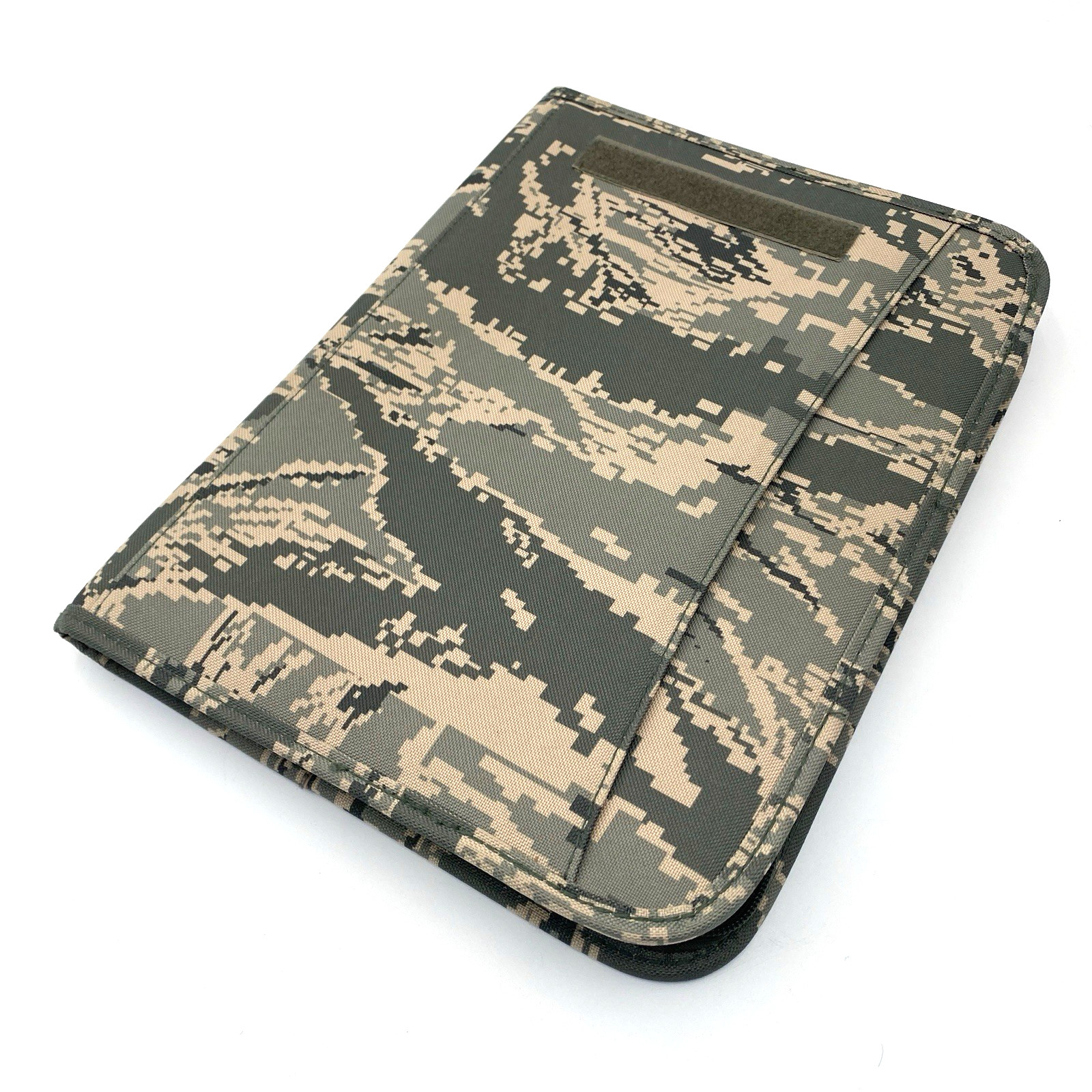 Mercury Army Digi Camo Binder Organizer Zip Closure Folder Tactical Portfolio