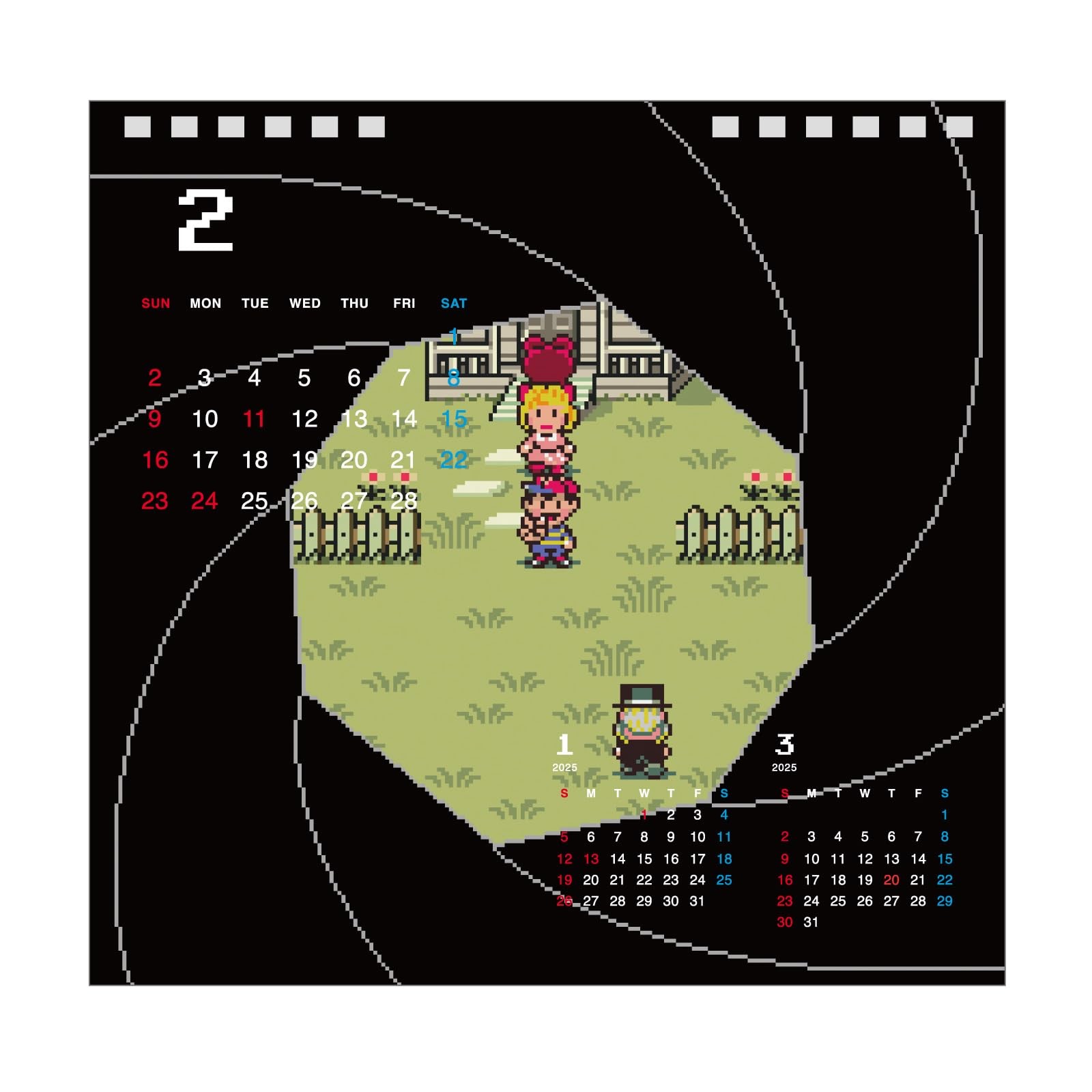 Hobonichi Whiteboard Calendar 2025 (MOTHER) Desktop