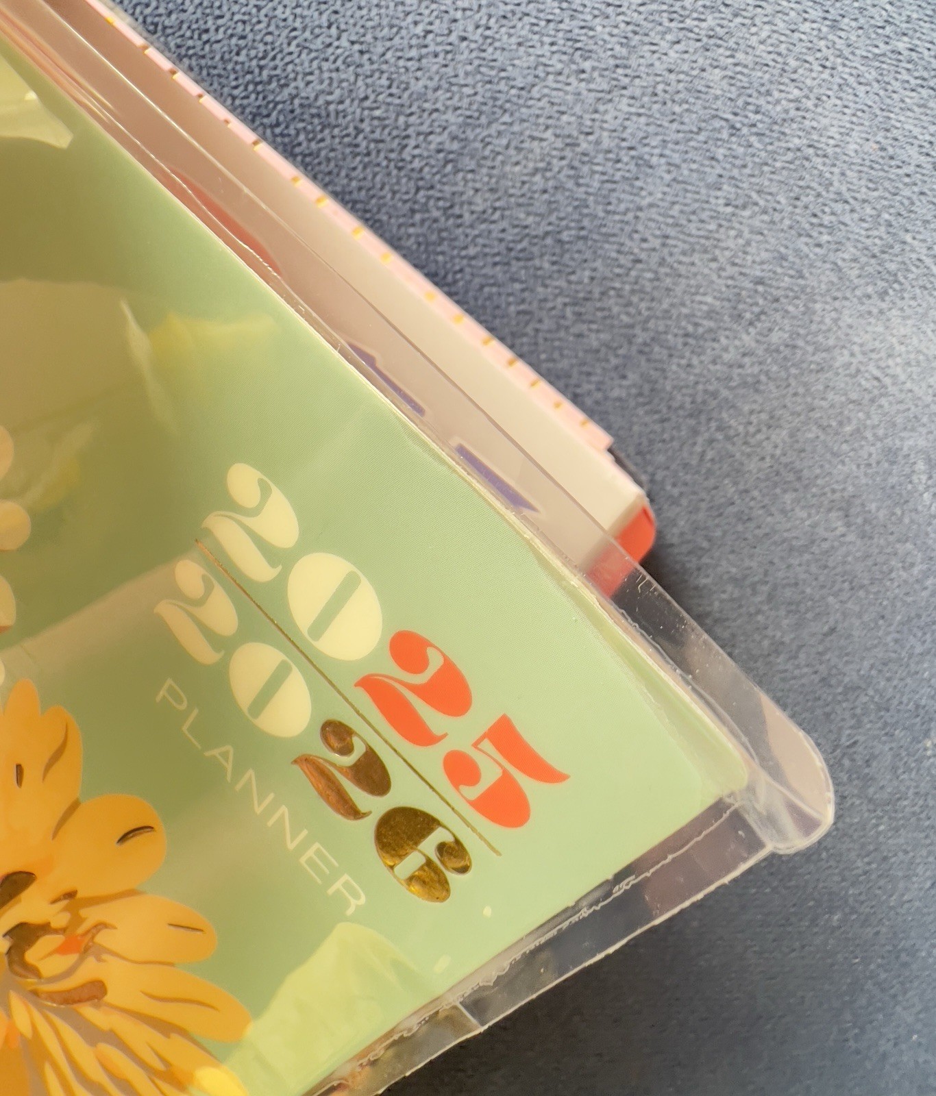17 Month Planner ZINNIA GARDEN Aug 2025 -Dec 2026 Weekly Planning Note Page Gift