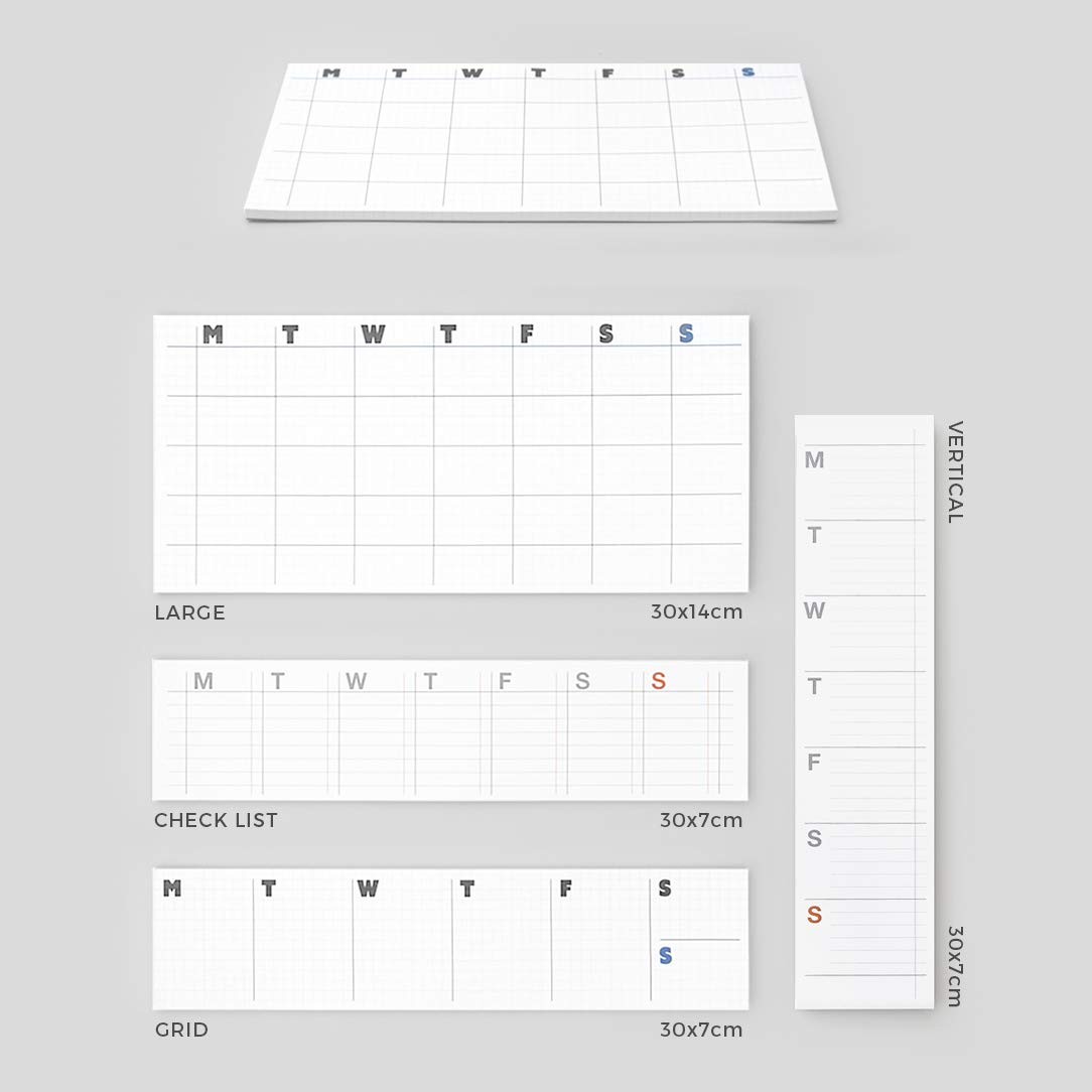JSTORY Sticky Planner Adhesive Paper Note Columnar Unknown_binding