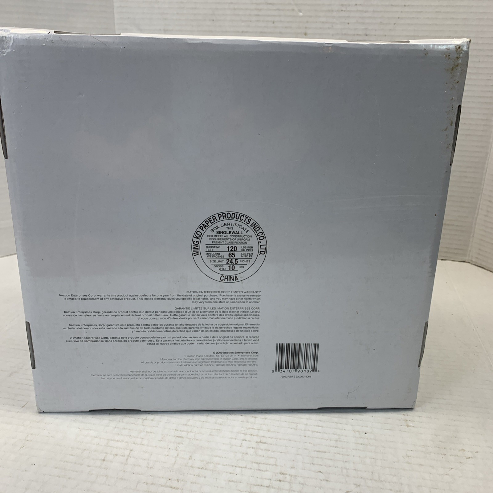 Memorex Jewel Cases 100 Pack Multi Color Slim CD Factory Sealed