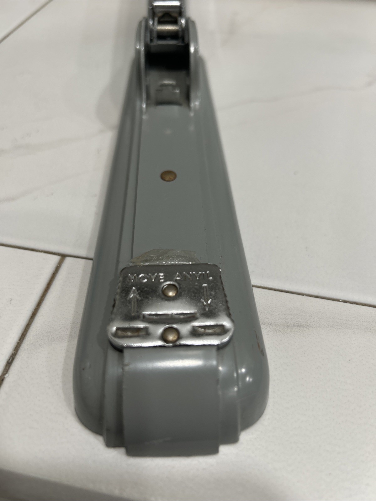 Vintage Swingline Stapler #27 1950s Retro 8 1/2″ Grey Desk Long Island NY Works