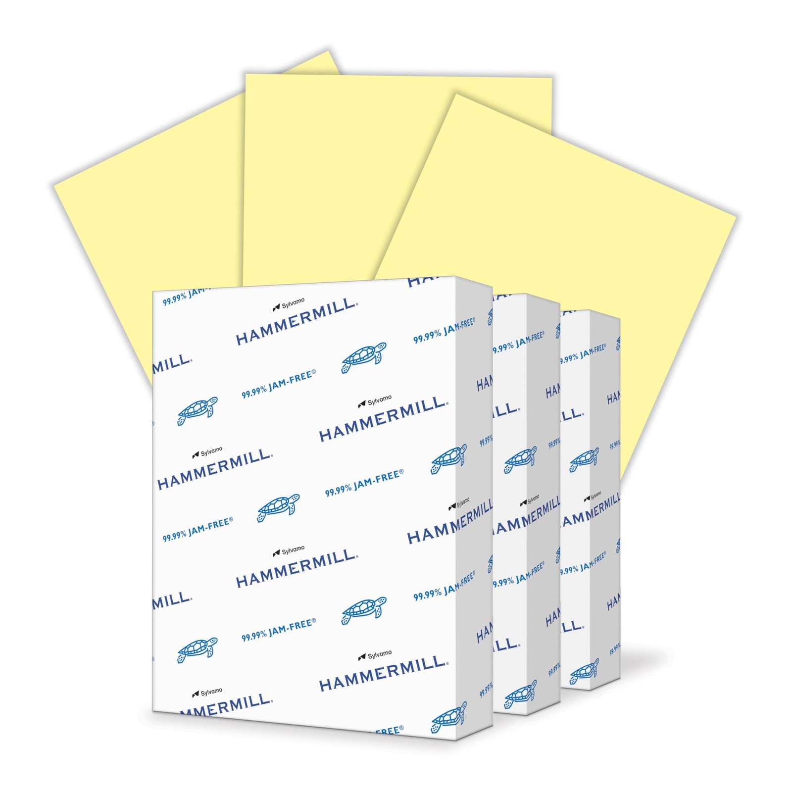 Colored Printer Paper, 20 lb, 8.5 x 11, 3 Reams, 1500 Sheets, Pastel