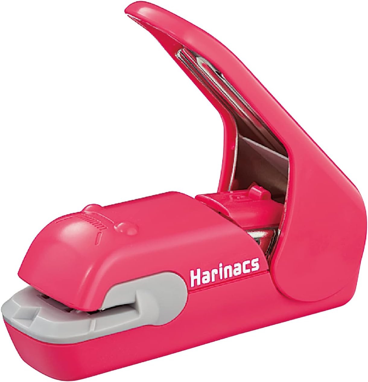 Kokuyo Stapleless Stapler, Harinacs Desktop & Handheld Staple-Free, Up to Red
