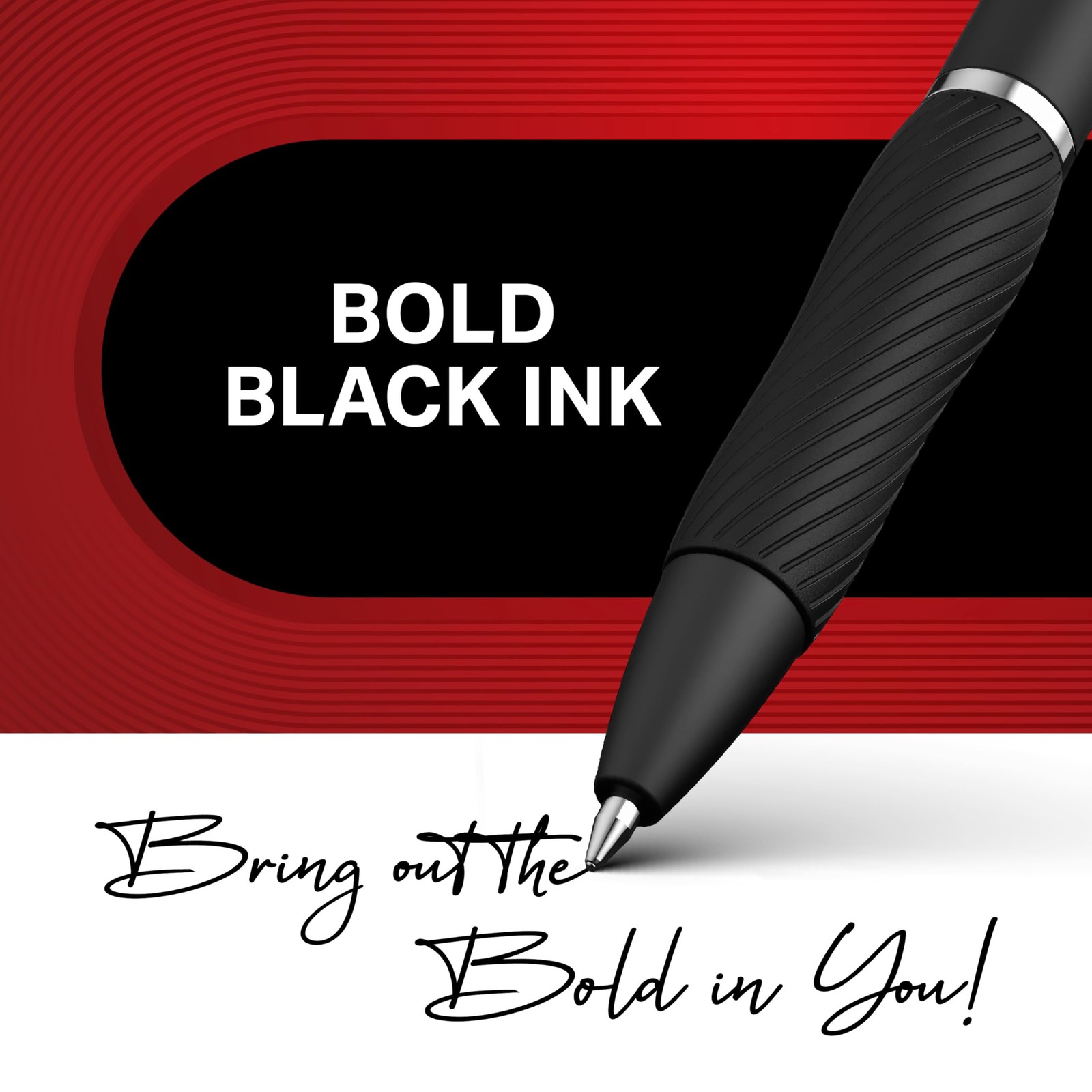 Sharpie SGel Pens, Bold Point 1.0mm, Black Gel Ink, 12 Count Writing, Journa…
