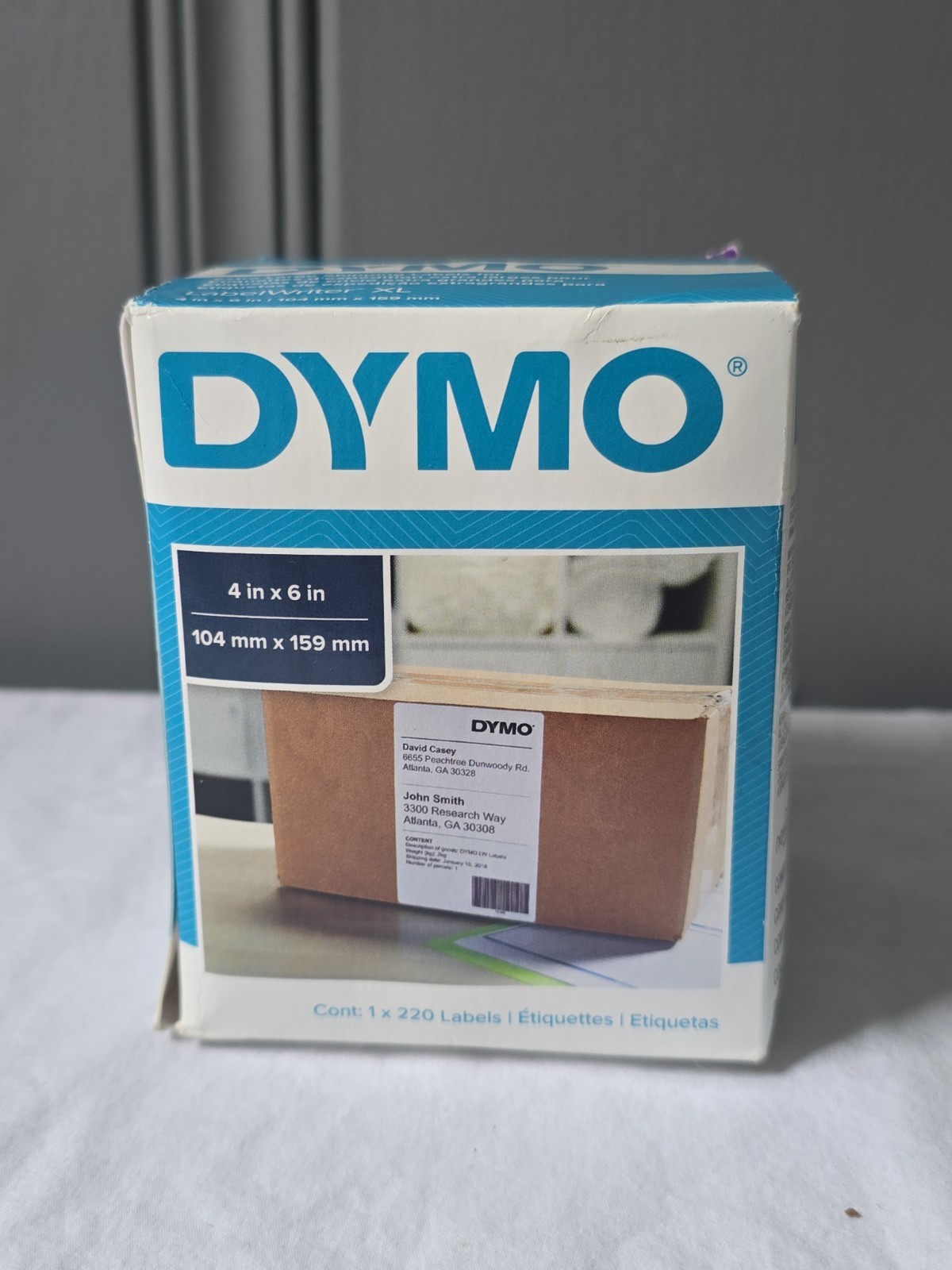 DYMO Extra Large Shipping Labels 4×6 for LabelWriter 1 x 220 Count, BRAND NEW