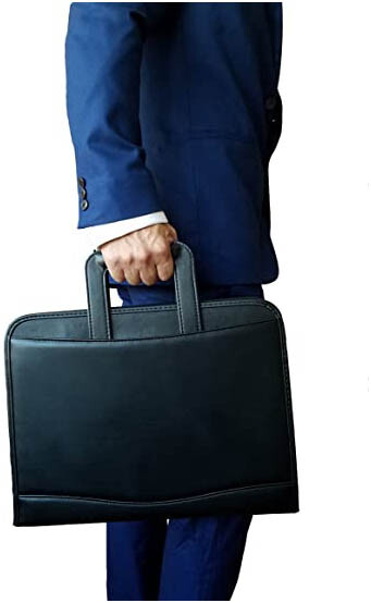Briefcase 3-Ring Binder Folder Portfolio Organizer Planner w/Smart Handle