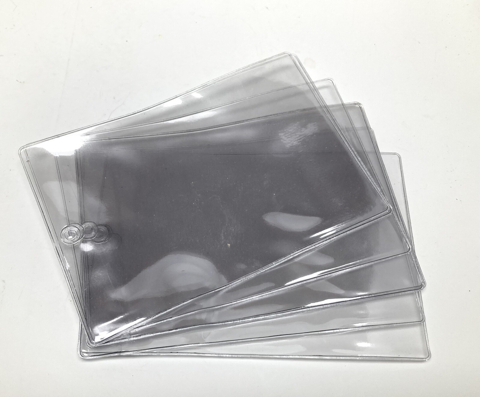 Qty (100 pack) Vinyl Tag Protector 100-4328 4″ x 6″ Clear 8 Gauge General – NEW!
