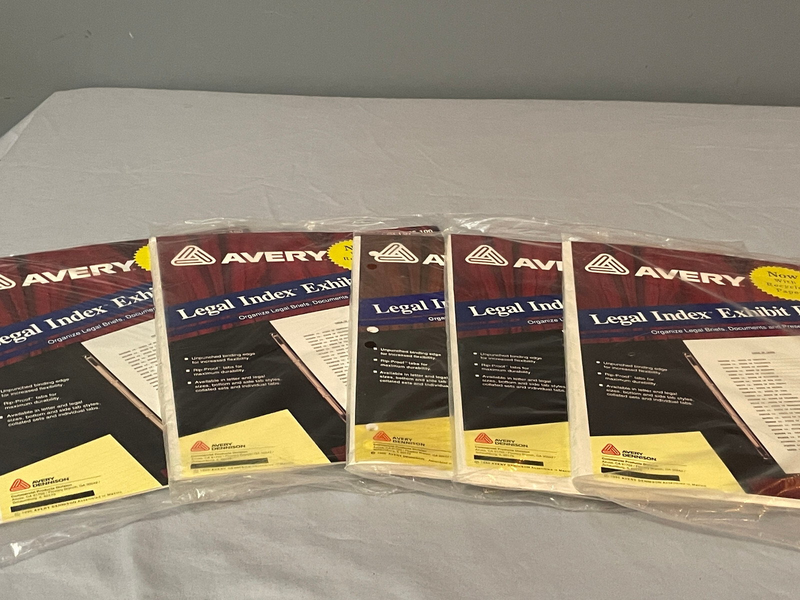SEALED Genuine Avery 11397 26-Tab Legal Index Exhibit Dividers Tab Dividers